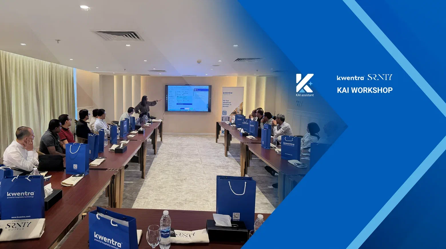 Kwentra Presented K-AI During an Introductory Workshop for SRNTY Hotels in Sahl Hashish