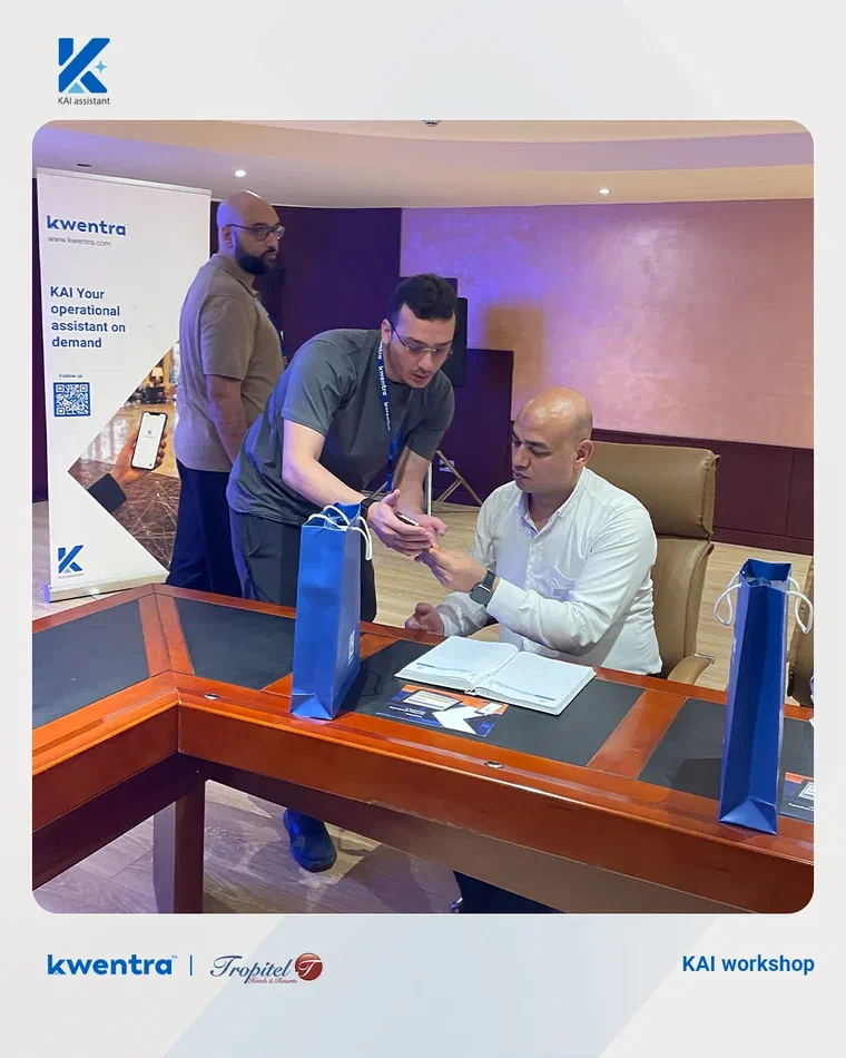 Kwentra Hosted a K-AI Workshop to Support Hotel Performance at Tropitel Sahl Hasheesh
