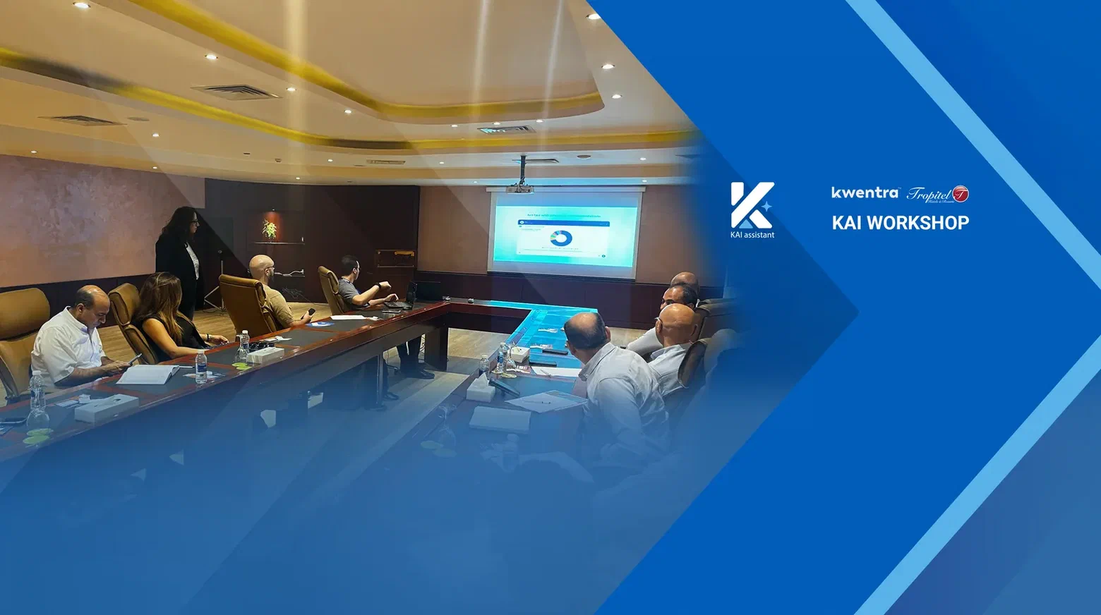 Kwentra Hosted a K-AI Workshop to Support Hotel Performance at Tropitel Sahl Hasheesh