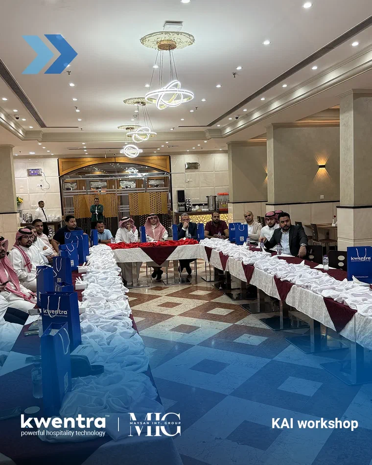 كوينترا تستعرض K-AI وأحدث تطورات منظومتها التقنية في ورشة مجموعة ميسان الفندقية بفندق ميسان المقام