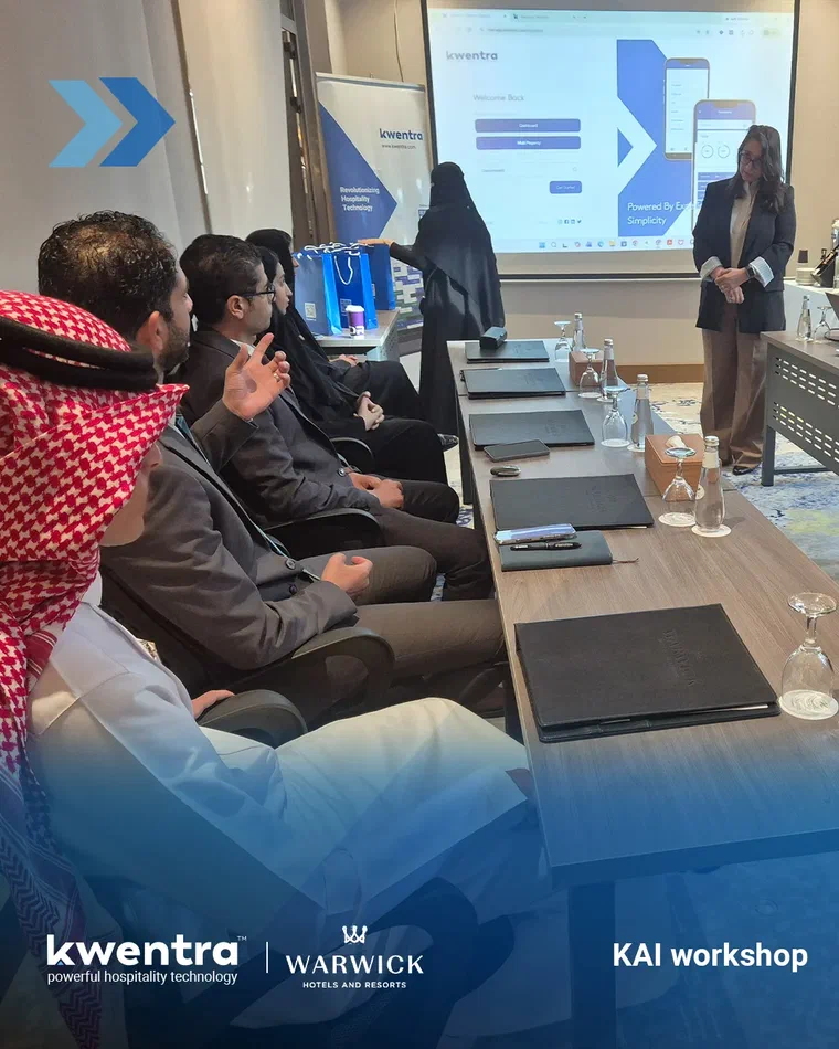 كوينترا تستعرض K-AI في ورشة مجموعة Warwick باستضافة Naviti Warwick Hotel