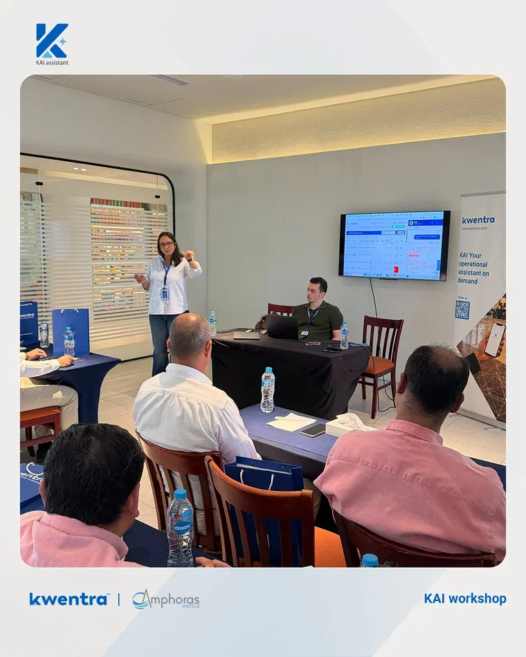 Kwentra Showcases the Future of AI-Driven Hospitality with an Interactive Workshop at Amphoras Hotels Group