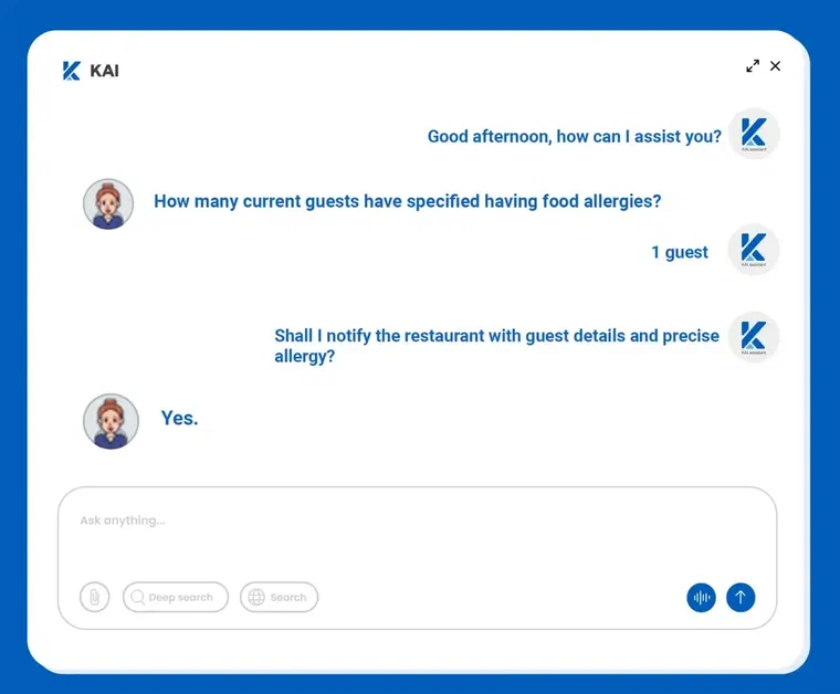 K-AI:المساعد الذكي لإدارة الفنادق من كوينترا
